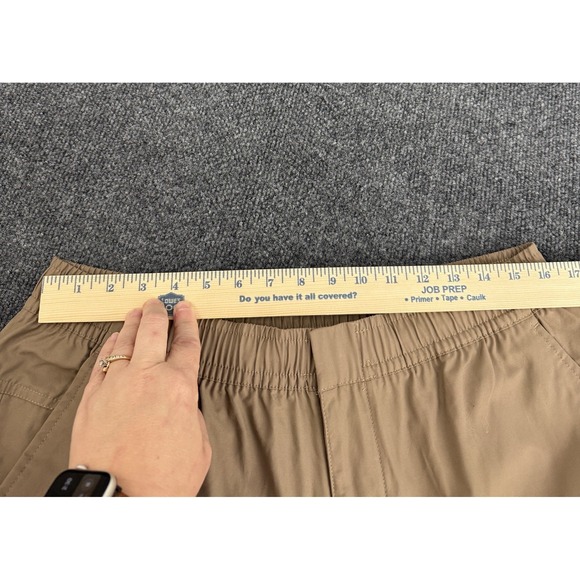 Nike Mens XL Pants Lot 2 Tan Khaki Elastic Waist Utility Streetwear Cargo - Picture 15 of 16